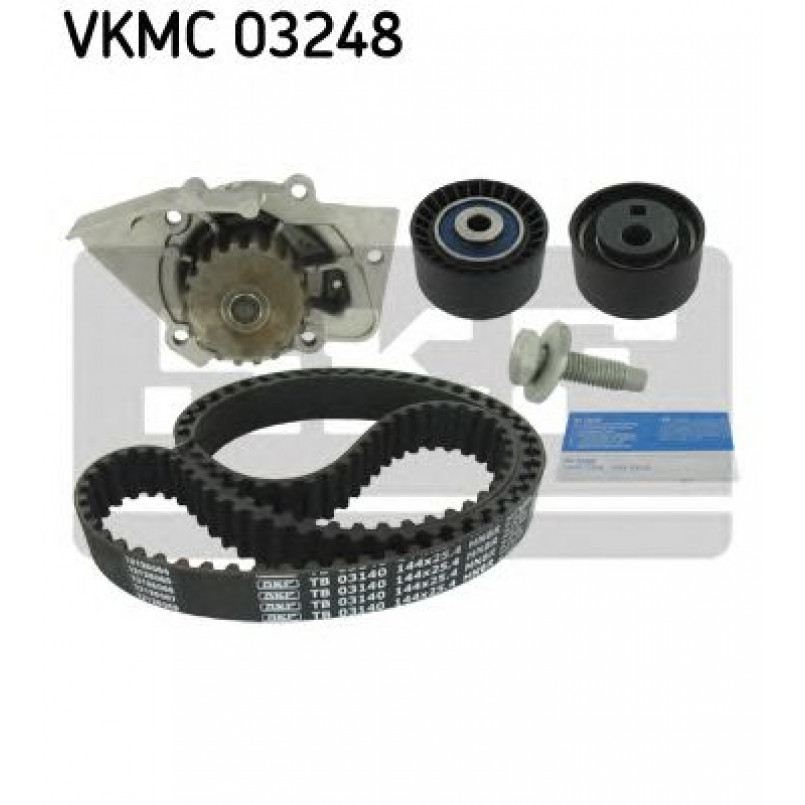 VKMC 03248 SKF - Насос охолоджуючої рідини + комплект зубчатого ремня